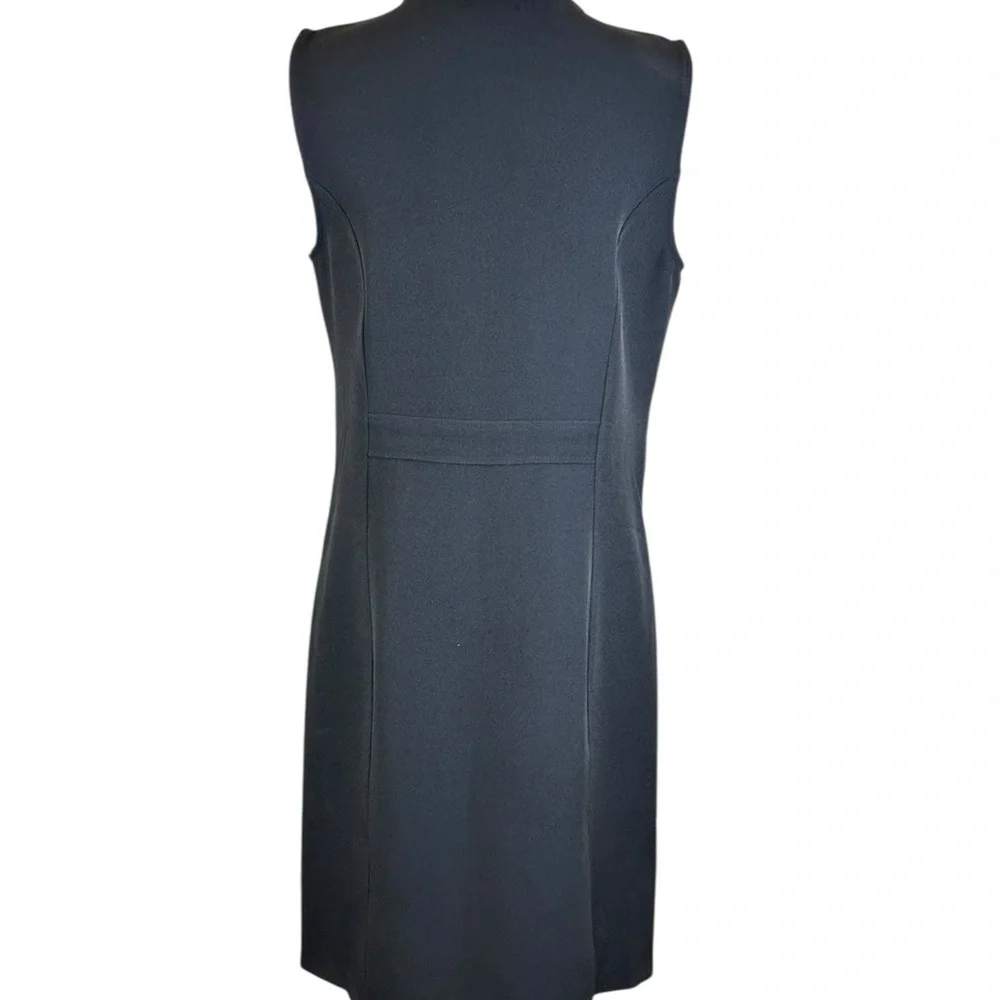 Max Studio Black Double-Breasted Midi Dress - Picture 7 of 12